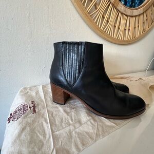 Wolverine Black Leather Boots